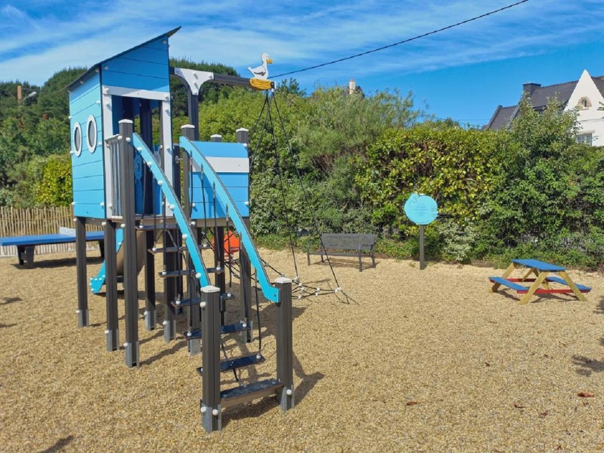 Camping Paradis Le Moulin Des Oies Belz Exterior photo