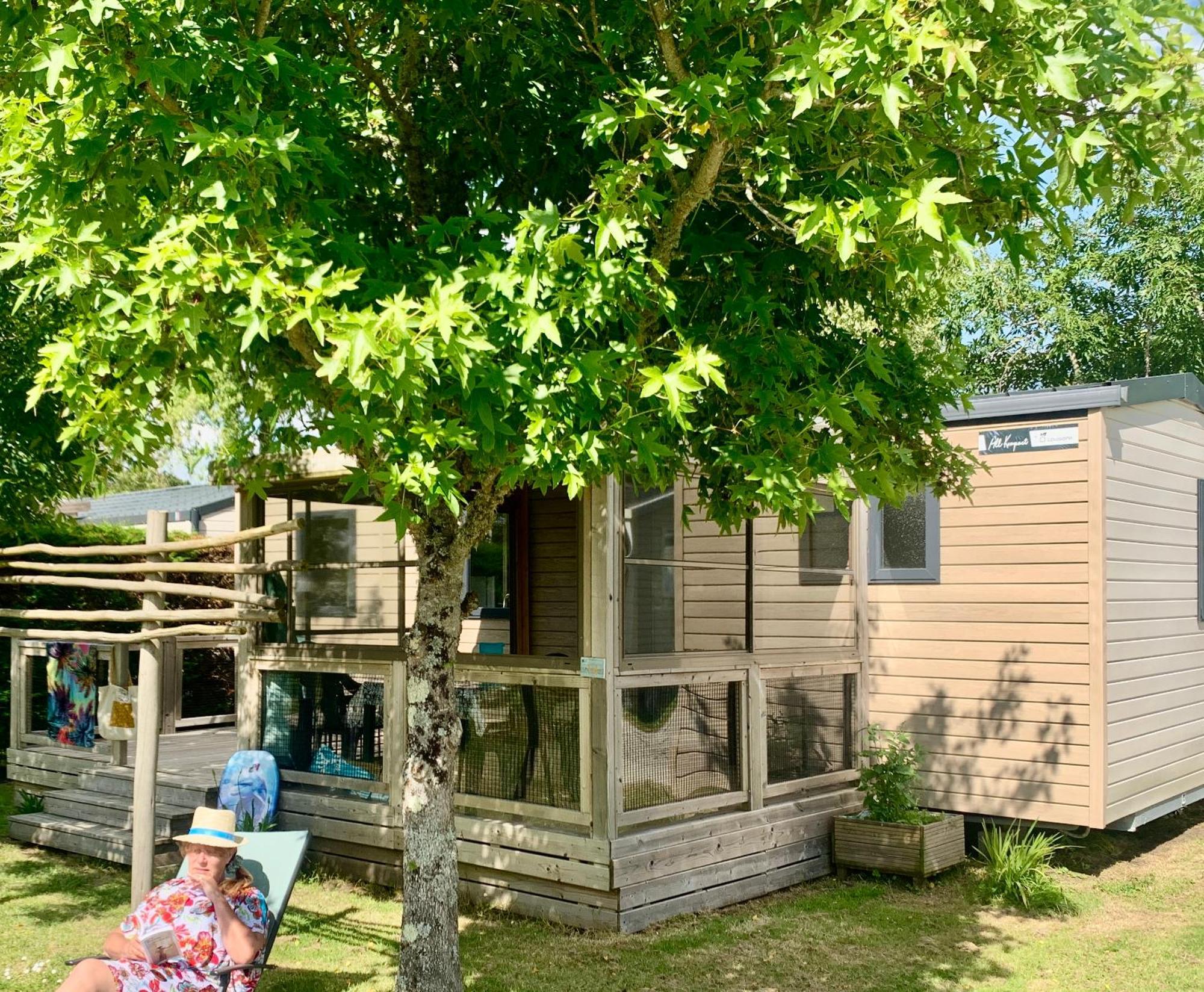 Camping Paradis Le Moulin Des Oies Belz Exterior photo